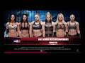 WWE 2K19 Ronda,Natalya VS Peyton,Billie,Mandy,Sonya Tornado Tag Elimination Match Women's Tag Titles