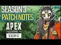 Apex Legends Season 3 Patch Notes! - New Hop Ups & More - Apex Legends Updates