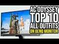 Assassin's Creed Odyssey Outfits Top 10 Review On A BenQ EX2780Q (AC Odyssey Outfits)