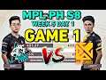 BREN vs NXP EVOS GAME 1 - MPL Philippines Season 8 Week 5 Day 1