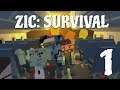 CUTEST ZOMBIE GAME EVER!  |  ZIC: SURVIVAL  |  Let's Play  |  Lesson 1