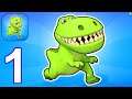 Dino Run 3D - Gameplay Part 1 - Tutorial (Android, iOS)