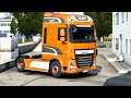 ETS 2 - DAF XF Euro 6 Transporting Graphite Grease from Duisburg to Liege