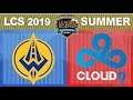 GGS vs C9   LCS 2019 Summer Split Week 2 Day 2   Golden Guardians vs Cloud9