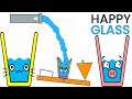 Happy Glass Gameplay Walkthrough All Level 411-450 All Hidden Hints Revel (by Lion Studios)