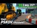 🔴Live! WE STARTEN IN PSKOV (Rusland) | Euro Truck Simulator 2 MP | SIM 2 | JCW VTC Rijden!
