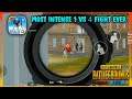 Most Intense 1 vs 4 Fight Ever | PUBG MOBILE LITE
