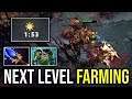 NEXT LEVEL FARMING..!! Insane Stucking & Blocking Creep Bristleback by Moo 7.22c | Dota 2