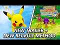 Pokémon Mystery Dungeon Rescue Team DX - NEW TRAILER + NEW RECRUIT METHOD!