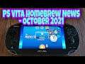 PS Vita Homebrew News - October 2021