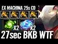 🔥 27SEC BKB - Sven Endless Refresher Ex-Machina 25s CD WTF Nonstop Spam BKB 100% Dota 2 Pro Carry