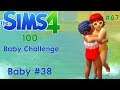 A DAY AT THE BEACH!| The Sims 4| 100 Baby Challenge| Part 67