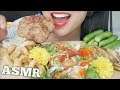 ASMR PICKLE CRAB ปูไข่ดอง + SPICY PAPAYA SALAD ส้มตำ (SATISFYING EATING SOUND) NO TALKING | SAS-ASMR