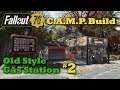 Fallout 76 C.A.M.P. Build: Old Style Gas Station#2