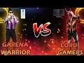 GARENA WARRIOR VS LORD GAMERS 1VS1 CHALLANGE😈 | PC VS MOBILE | GARENA FREE FIRE