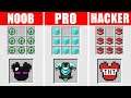 Minecraft NOOB vs. PRO vs. HACKER : ULTRA MODDED ARMOUR CHALLENGE in Minecraft!