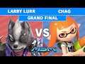 MSM 206 - T1 | Larry Lurr (Wolf) Vs Chag (Inkling,Palutena) Grand Finals - Smash Ultimate