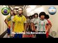 PES 2020 • Maradona Vs Ronaldinho (Clone) ARG vs BRA "LA PARTITA PIU' INCREDIBILE con Gran Goleada"