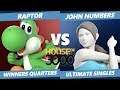 Smash Ultimate Tournament - Raptor (Yoshi) Vs. John Numbers (Wii Fit) SSBU Xeno 185 Winners Quarters