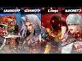 SSBU - Ganondorf (me) & Sephiroth vs Eggman Nega & Fake Bayonetta
