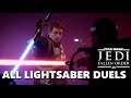 Star Wars Jedi: Fallen Order All Lightsaber Duels (Boss Fights)