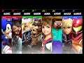 Super Smash Bros Ultimate Amiibo Fights – Sora & Co #70 4 Team S Battle