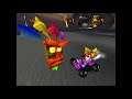 Crash team racing - ps1 Gameplay