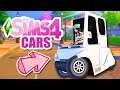 DRIVEABLE CARS 😲 in The Sims 4! Golf Carts and Functional MOD review!