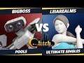 Glitch Konami Code - BigBoss (ROB) Vs. LeiaRealMS (Wii Fit Trainer) SSBU Ultimate Tournament