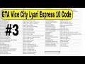 GTA Vice City Lyari Express Top 10 Code Video Part #3