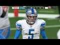 Madden NFL 19 - Detroit Lions vs Indianapolis Colts (Offseason)