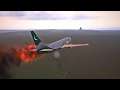 PIA 737 Engine Fire Landing in India