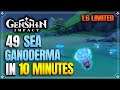 Sea Ganoderma Locations (1.6 Limited) | Fast and Efficient | Ascension Materials |【Genshin Impact】