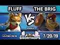 Short Hops 4 SSBM - Fluff (Fox) Vs. The Brig (Captain Falcon) Smash Melee Pools