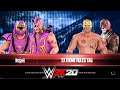 WWE 2K20 Kalisto & Gran Metalik VS. Rey Fenix & Pentagon Jr - Tag Team Extreme Rules Match