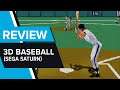 3D Baseball Review (Sega Saturn)