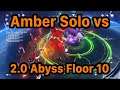 Amber SOLO Spiral Abyss Floor 10 (2.0) 9★ ( no damage taken)