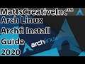 Arch Linux Install With Archfi updated Guide for 2020
