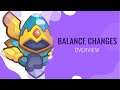 Balance Changes Overview