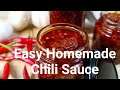 Easy Chili Garlic sauce recipe || How to cook Homemade ChiliGarlic souce ||Chili Oil recipe