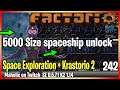 ⚙️Factorio ➡️ Factory spaceship 8 completed ✅  Space exploration & K2 🏭⚙️| Gameplay