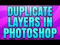 How to Duplicate Layers and Groups in Photoshop CC (Keyboard Shortcuts)