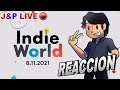 J&P Live: INDIE WORLD [08-11-2021] Nintendo Switch
