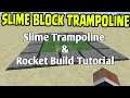 Minecraft Trampoline & Rocket Build Tutorial |No Copy (My Own Video)