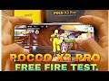 Poco x3 pro free fire gameplay test 2 finger handcam m1887 onetap headshot 240hz display smoothaf