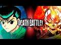 Robbie Reyes vs Yusuke (Yu yu hakusho vs Marvel) Fan madre Trailer death battle  in honor of battle