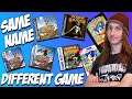 Same Name Different Game - CameronAllOneWord