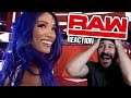 SASHA BANKS RETURNS AT WWE RAW 8/12/19  Reaction
