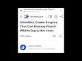 Scientists Create Enzyme That Can Destroy Plastic Within Days Not Years Paranormal News