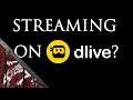 Tonight I will stream on DLive for the first time, I hope to see you there!
